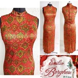 Vintage 60's Emilio Borghese Dress